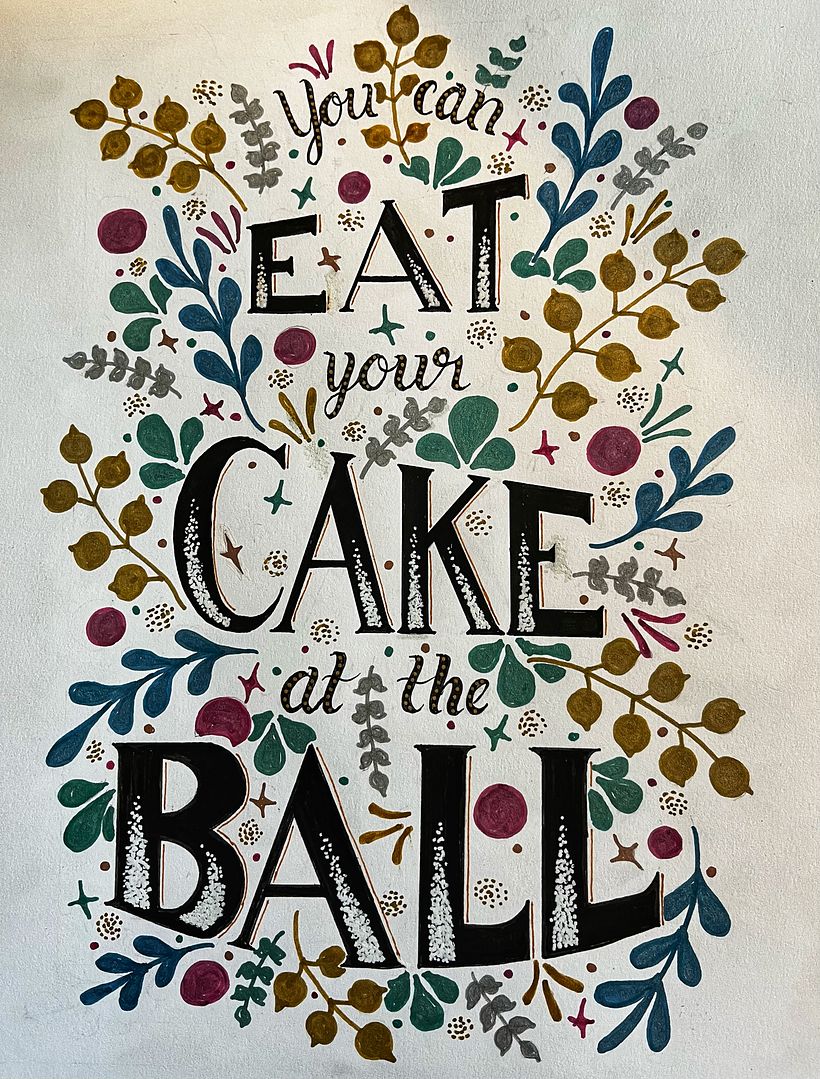 My project for course:  Intro to Hand-Lettering for Inspirational Quotes 1