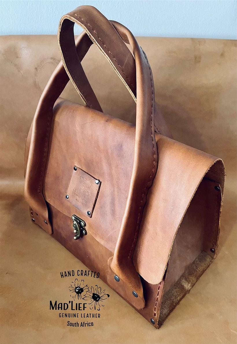 My project for course: Handmade Leather Bag Creation for Beginners 3