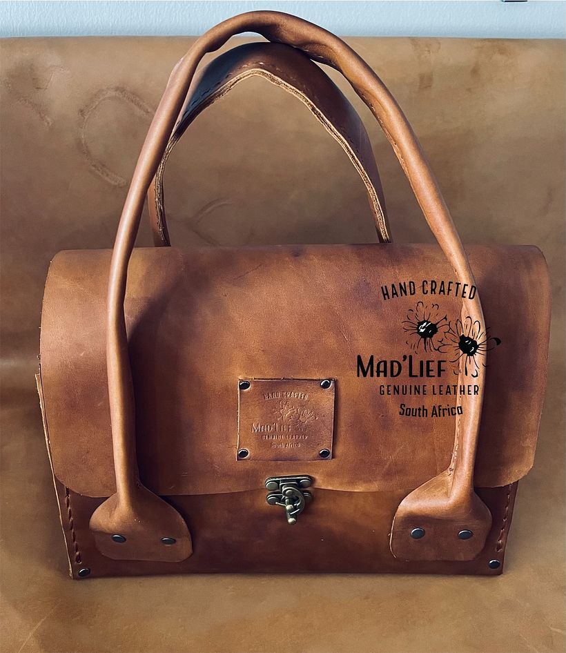 My project for course: Handmade Leather Bag Creation for Beginners 3