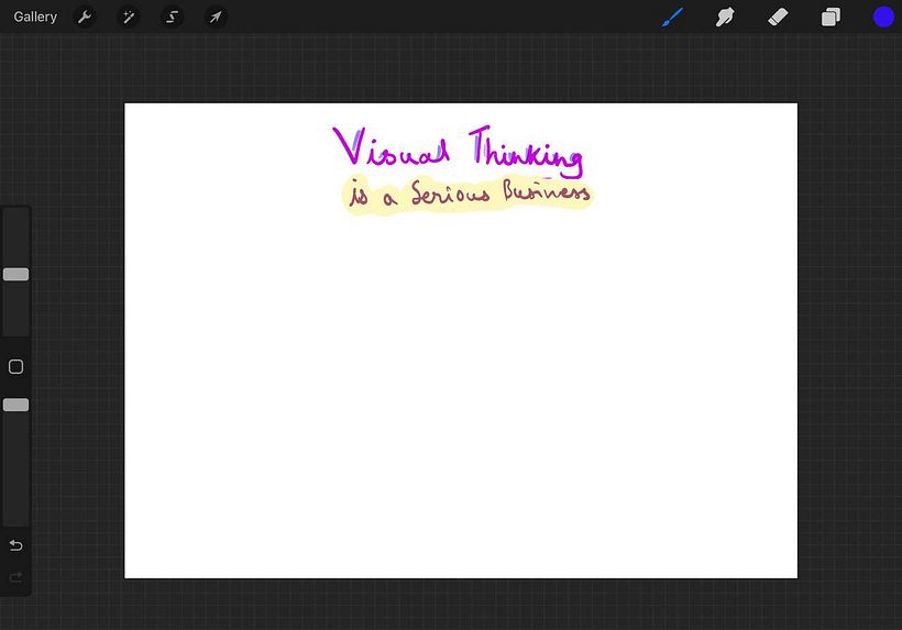 My project for course: Visual Thinking: Organize and Present Powerful Ideas 1