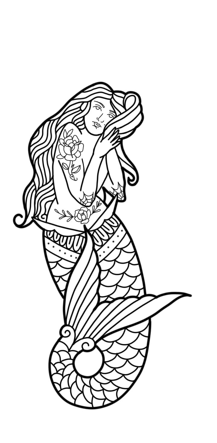 Meu projeto do curso: Design de tatuagens estilo old school no Procreate 1