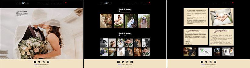 Pagina web Mendez & Gomez video y fotografia 2