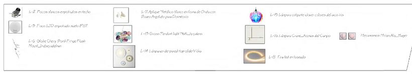 Luminarias planta primera