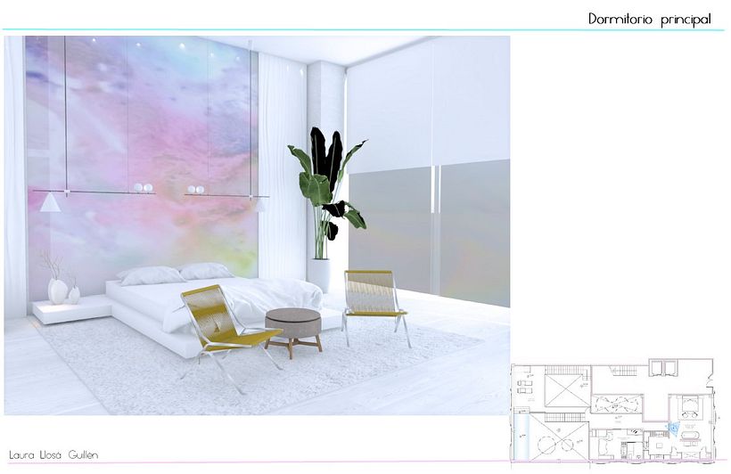 Render dormitorio principal
