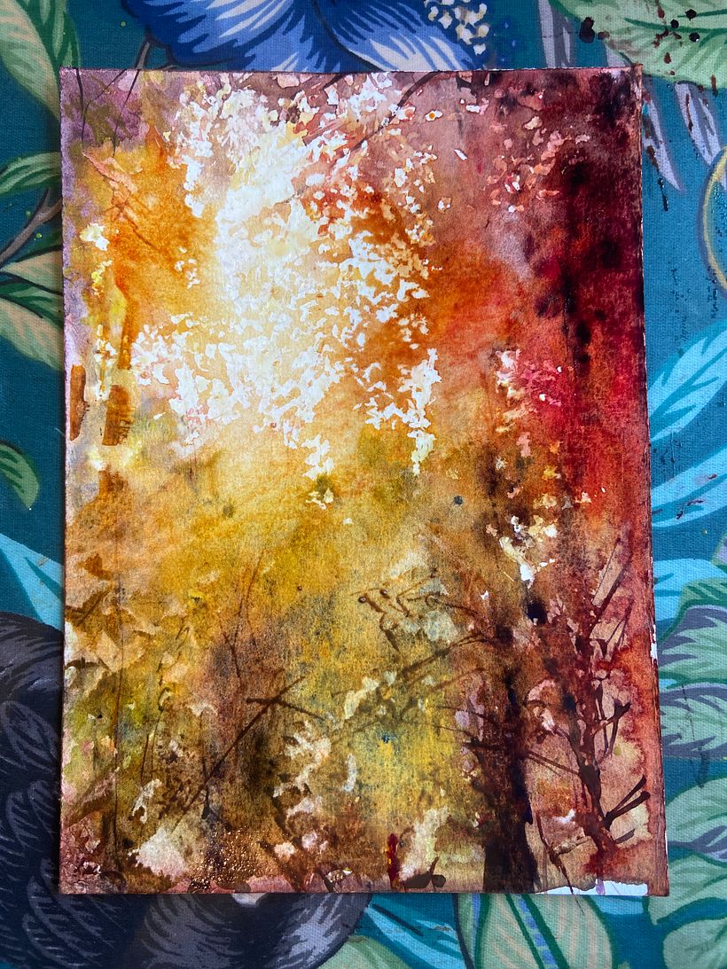 My project for course: Dreamy Watercolor Landscapes: Paint with Light 2