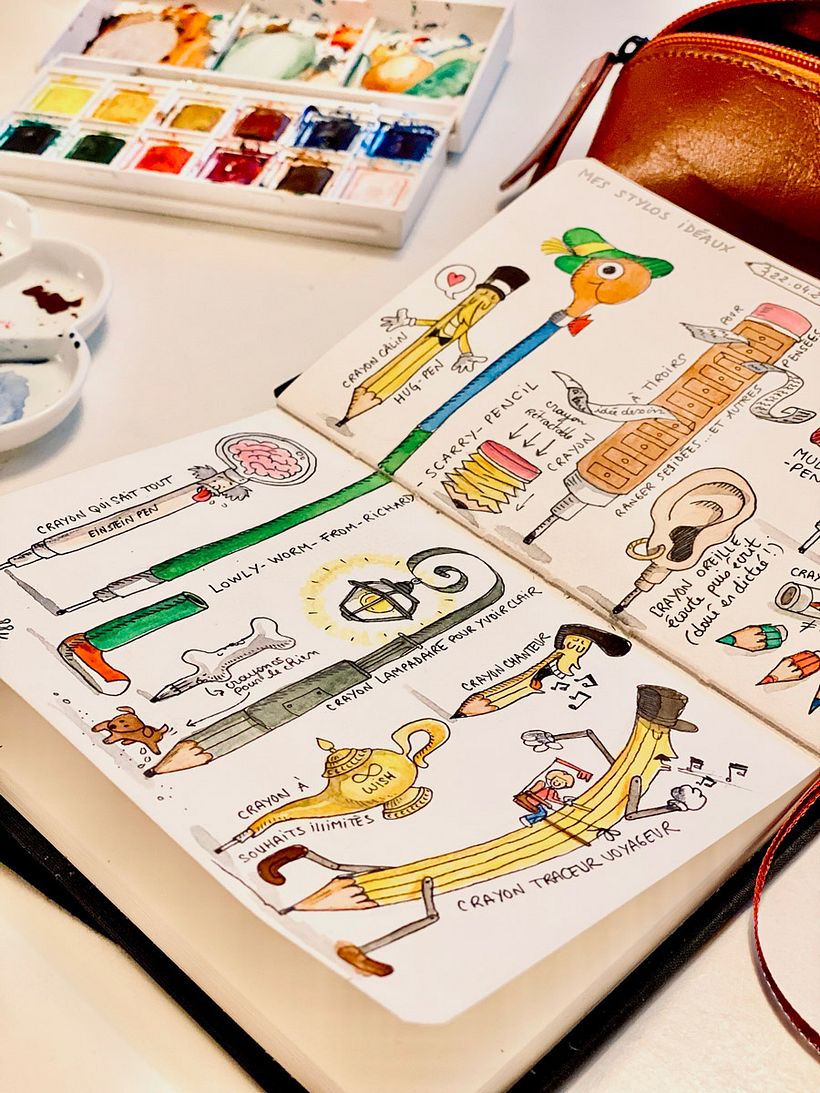 recherches du crayon parfait, de mes rêves