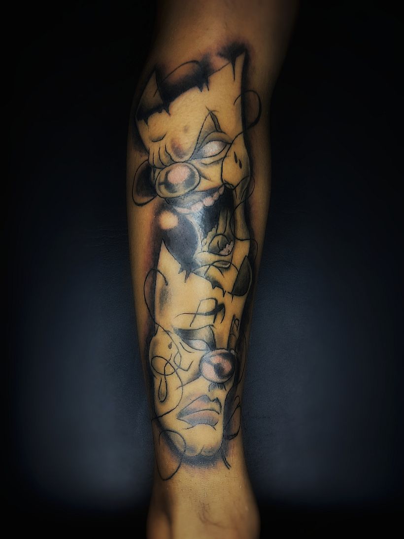 tatuaje realizado casi a mis comienzos como tatuador, busco seguir mejorando