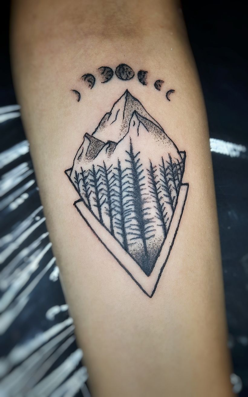 otro tatuaje que hice en mis comienzos como tatuador