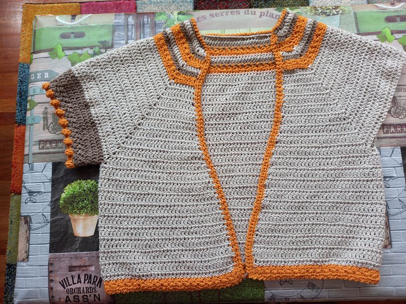 Mi proyecto del curso: Top-down: prendas a crochet de una sola pieza 10