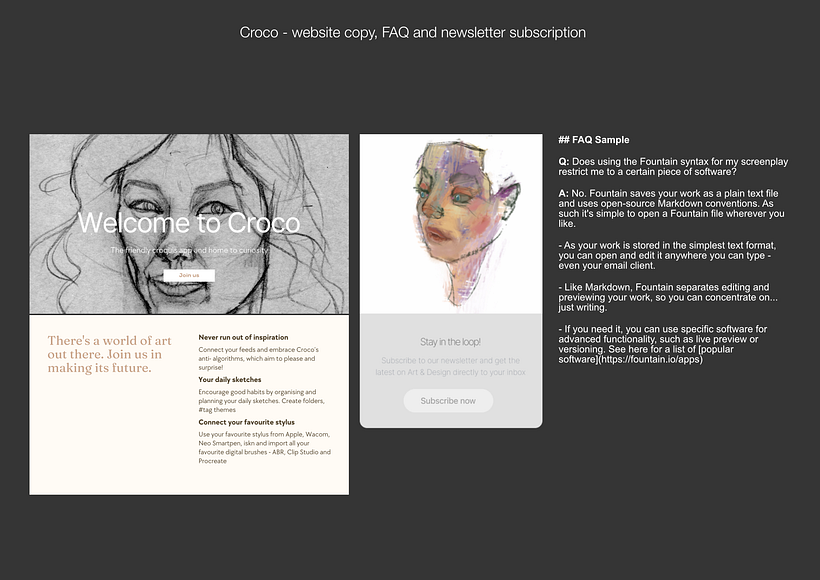 My project for course: Copywriting: Principles of Writing for Advertising 2