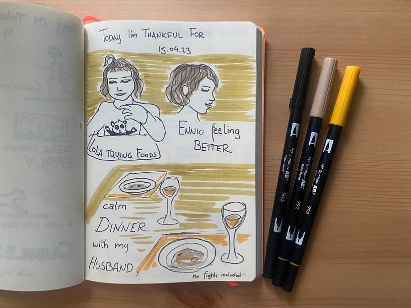 My project for course: Illustrated Life Journal: A Daily Mindful Practice 3