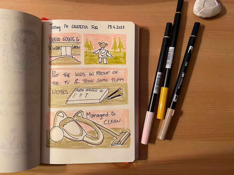 My project for course: Illustrated Life Journal: A Daily Mindful Practice 5