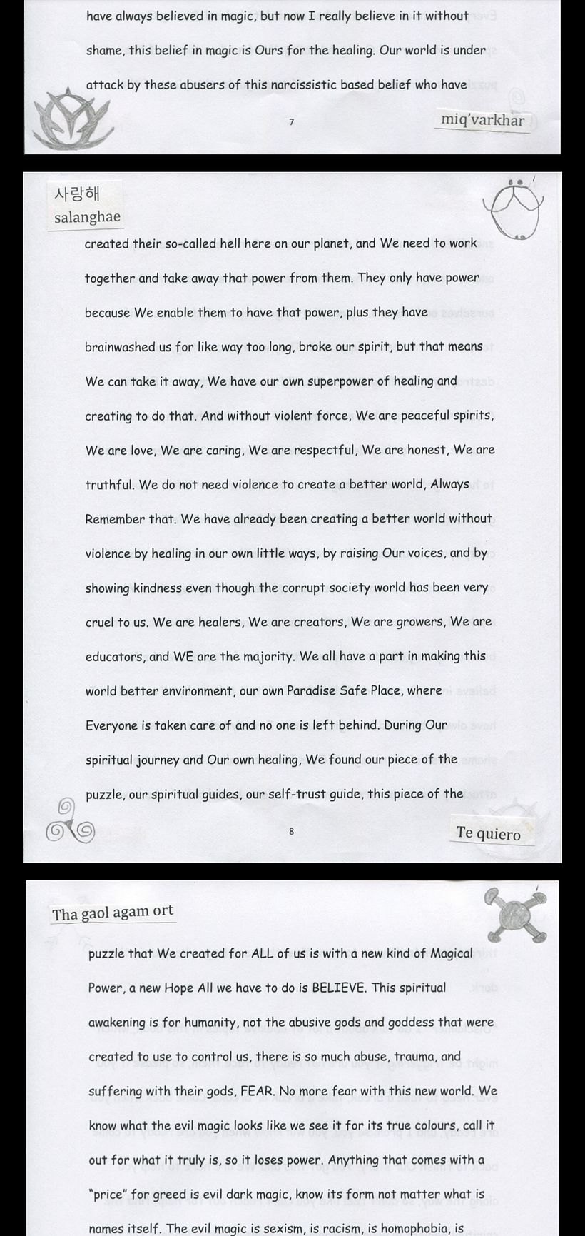 Earth Creator Spiritual World Awakening EST 2021 6