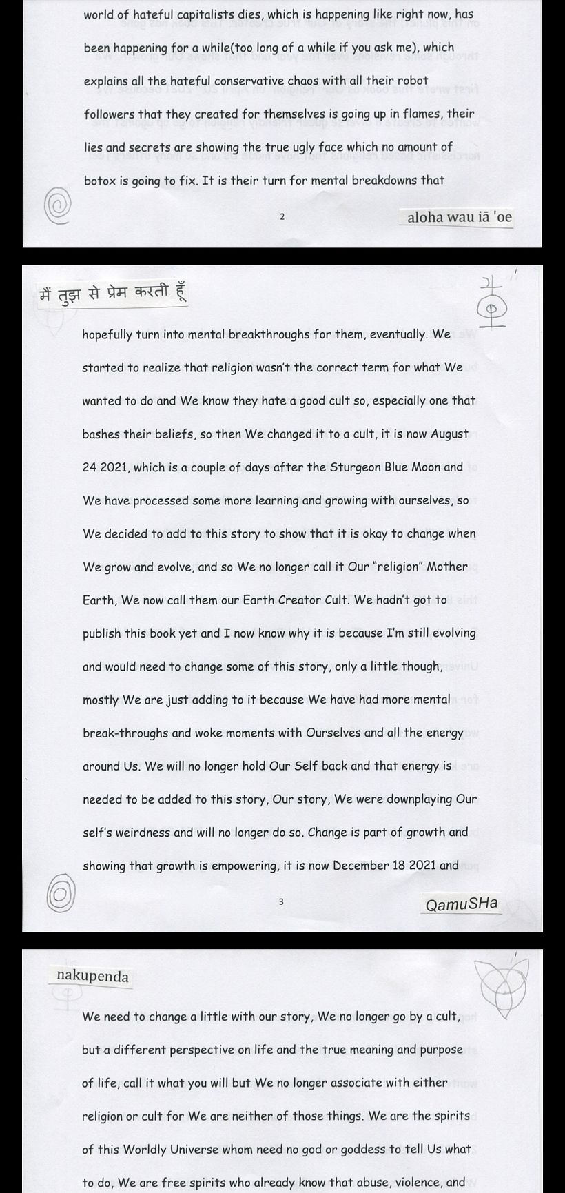 Earth Creator Spiritual World Awakening EST 2021 3