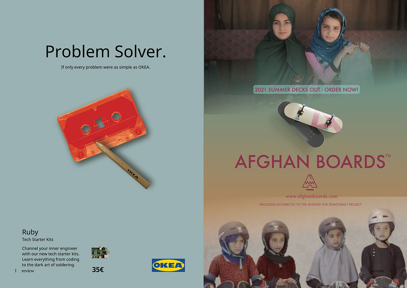 Advertising copy: OKEA