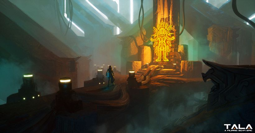 Temple of the god Bathala - for context (I have previous experience in environment concepts, so this one came first)