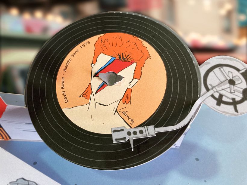 "There's a starman waiting in the sky He'd like to come and meet us..."