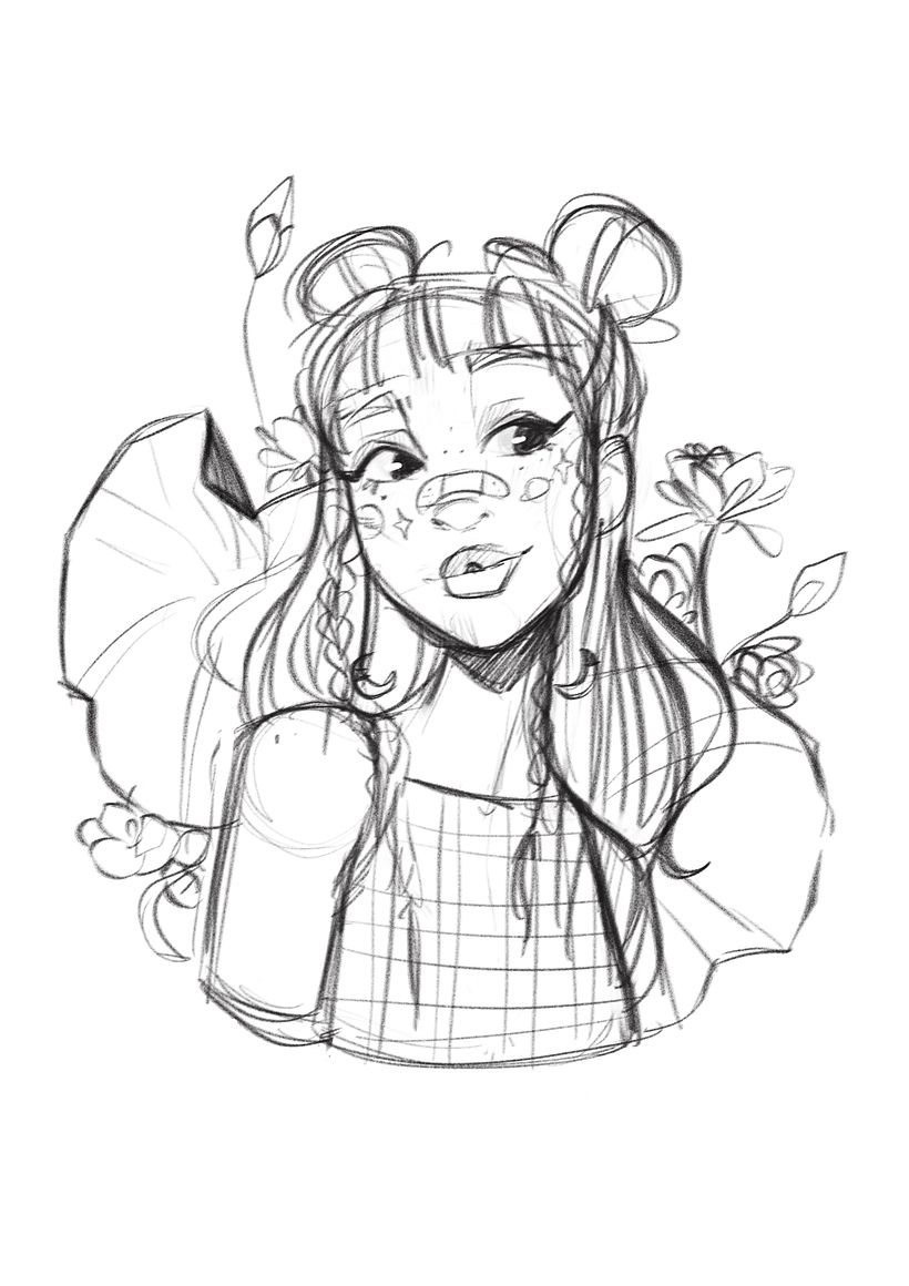 Boceto final a sucio