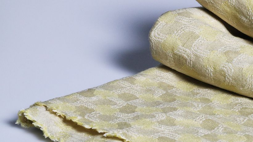 Growing Potatoes: Onion-dyed textiles