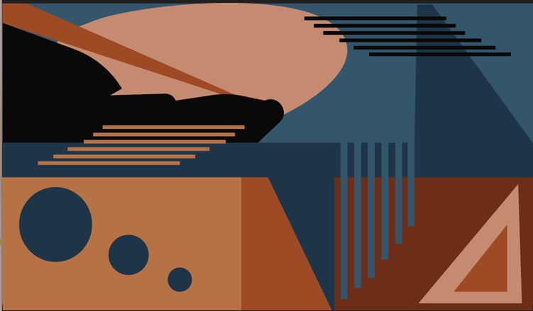 My project for course: Composition Design for Abstract Art_Lost Generations and Hope 4