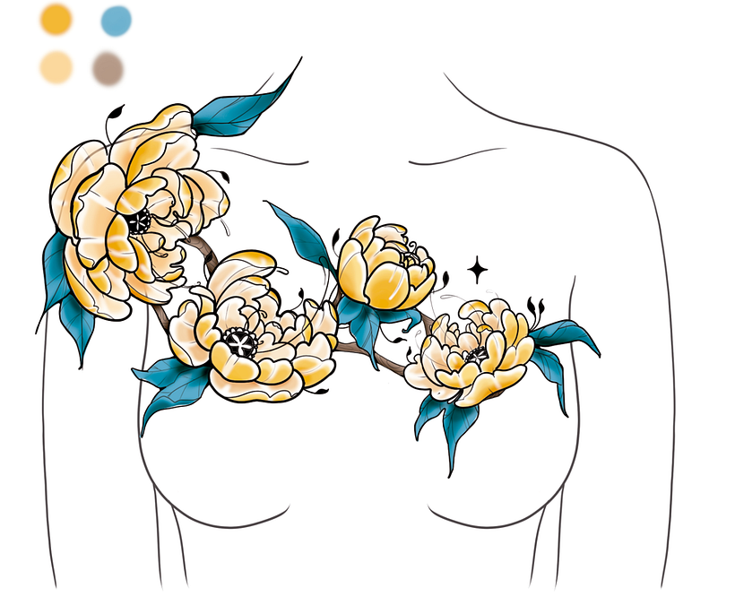 Mi proyecto del curso: Diseño de tatuajes botánicos con Procreate 1