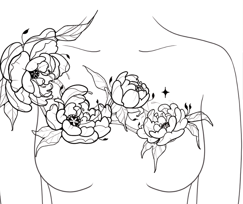 Mi proyecto del curso: Diseño de tatuajes botánicos con Procreate 3