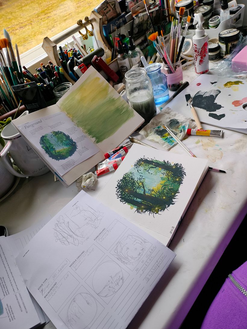 My drawing board
