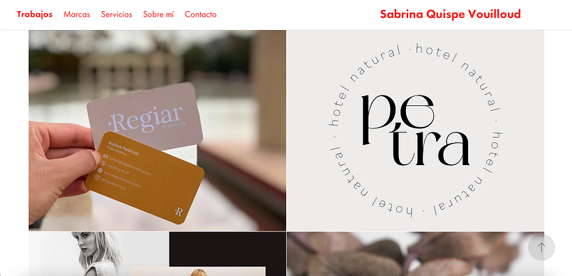 Página Web y selección de proyectos 4