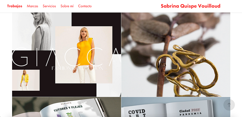 Página Web y selección de proyectos 5