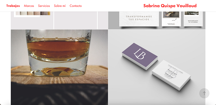 Página Web y selección de proyectos 7
