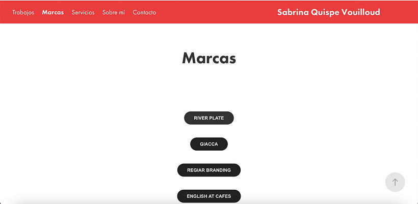 Página Web y selección de proyectos 8