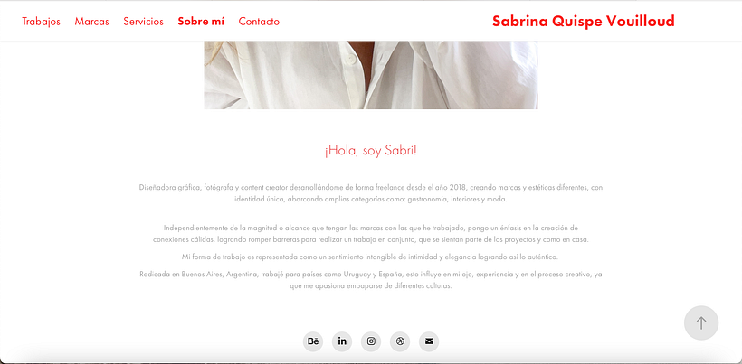 Página Web y selección de proyectos 11