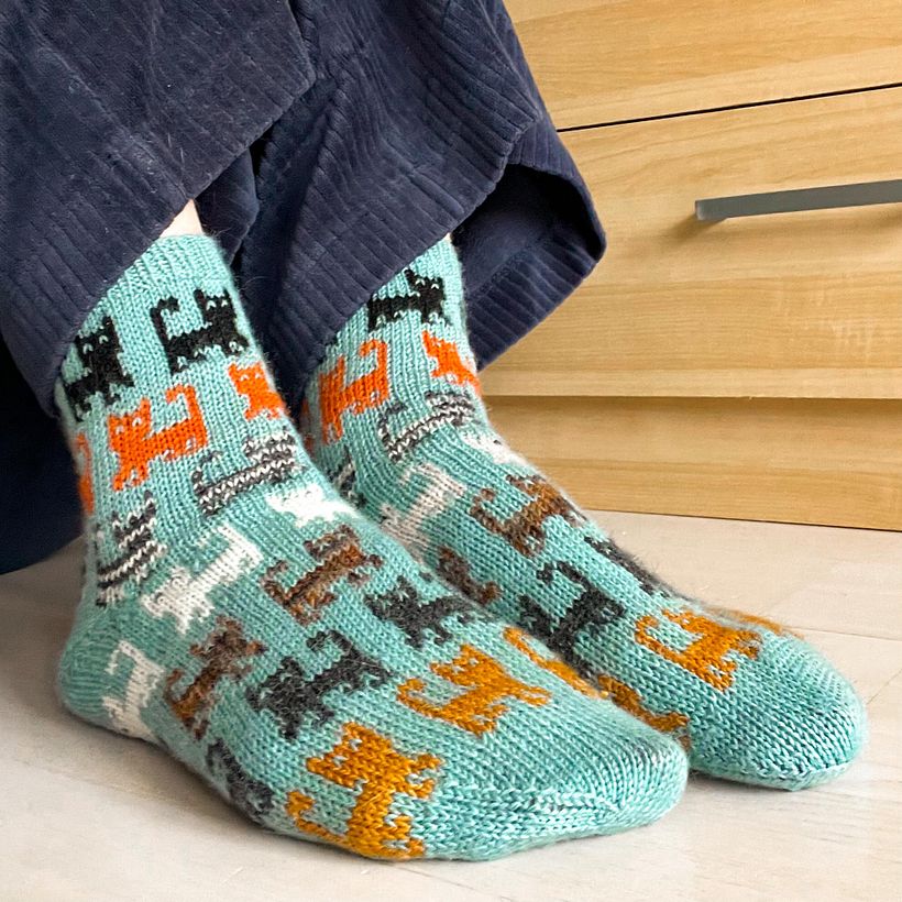 Herding Cats socks 4