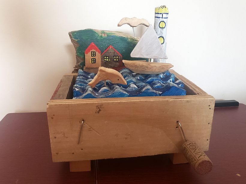 Mi proyecto del curso: Autómatas de madera: crea esculturas con movimiento 3