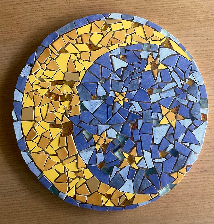My project for course: Modern Mosaic Art: Make Floral Compositions with Tiles 3