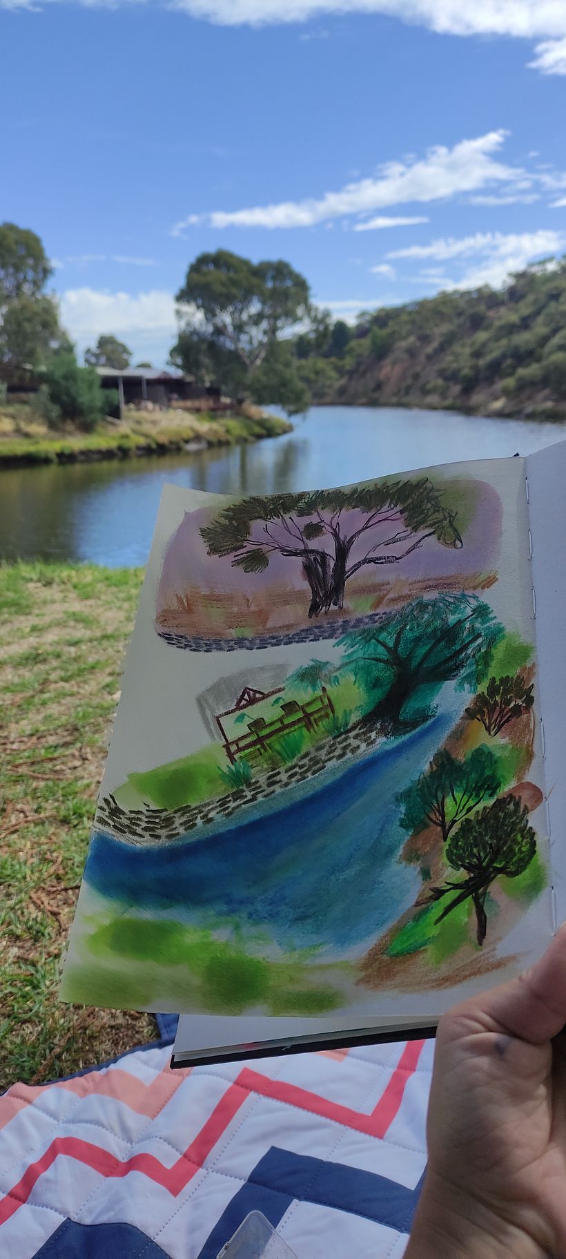 My project for course: Pictorial Sketchbook with Gouache 5