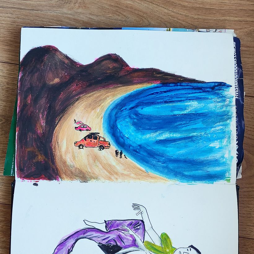 My project for course: Pictorial Sketchbook with Gouache 6