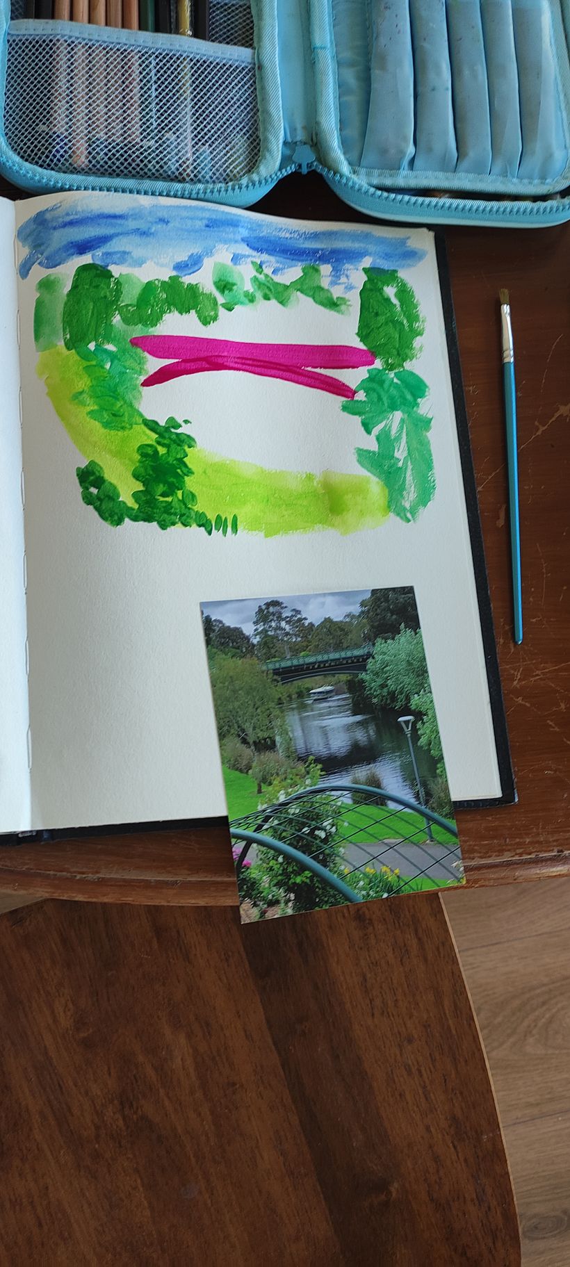 My project for course: Pictorial Sketchbook with Gouache 10