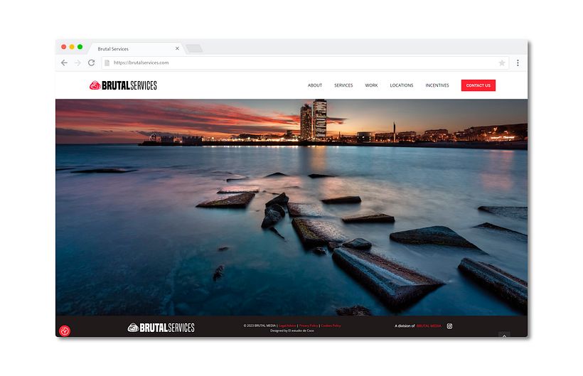 Página web para una reconocida productora 3