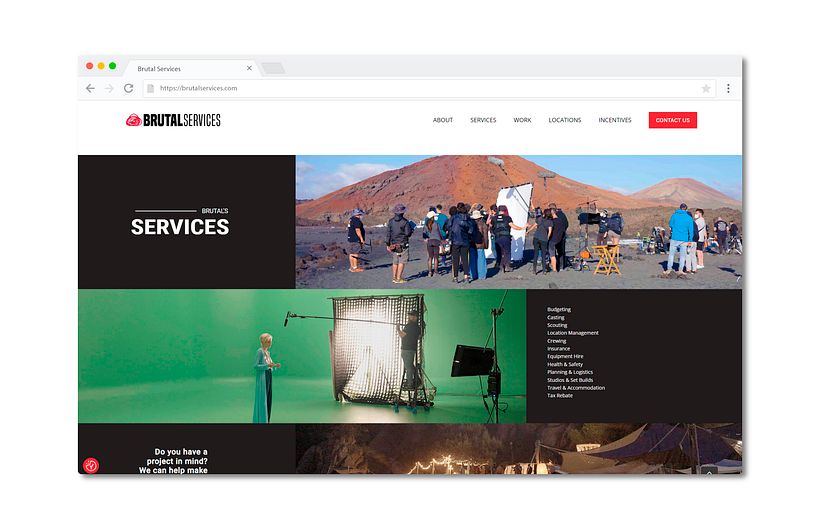 Página web para una reconocida productora 8