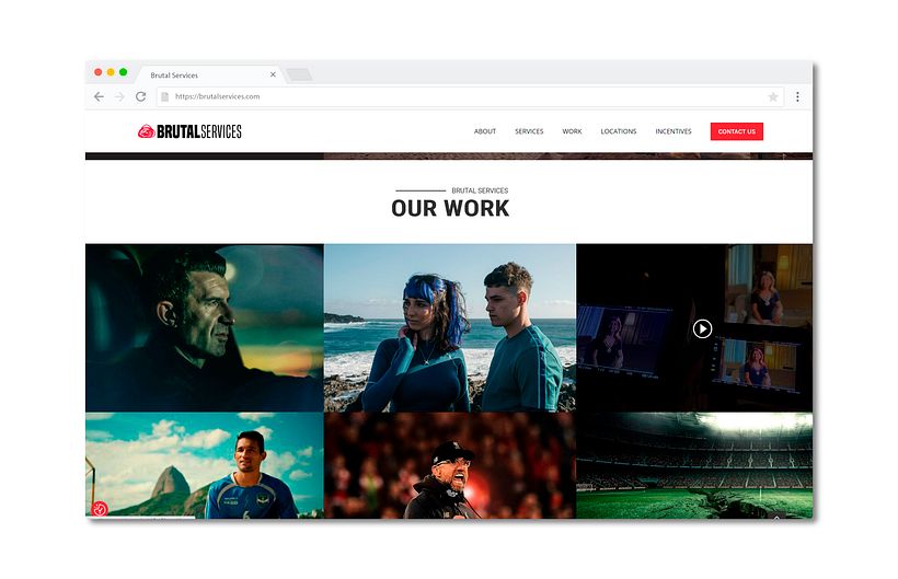 Página web para una reconocida productora 9