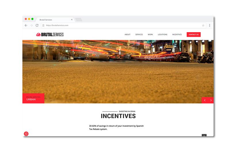 Página web para una reconocida productora 11