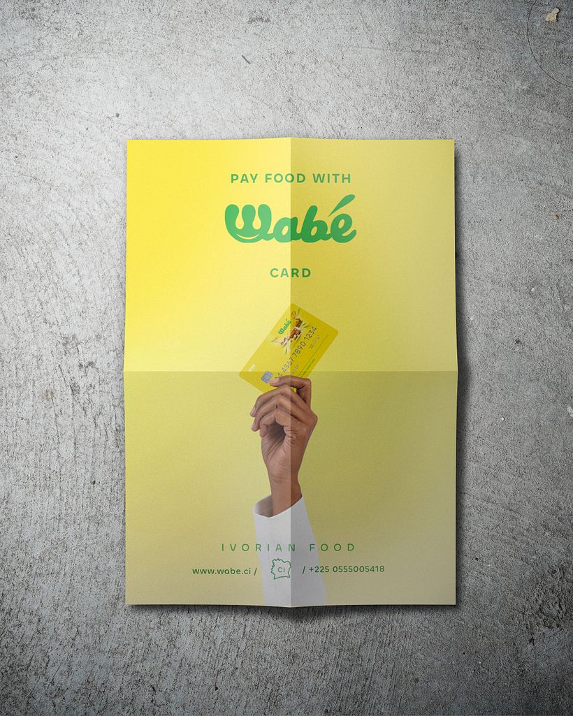 by Olivier Yao (Biscôme Créatif): Holding Wabé Card