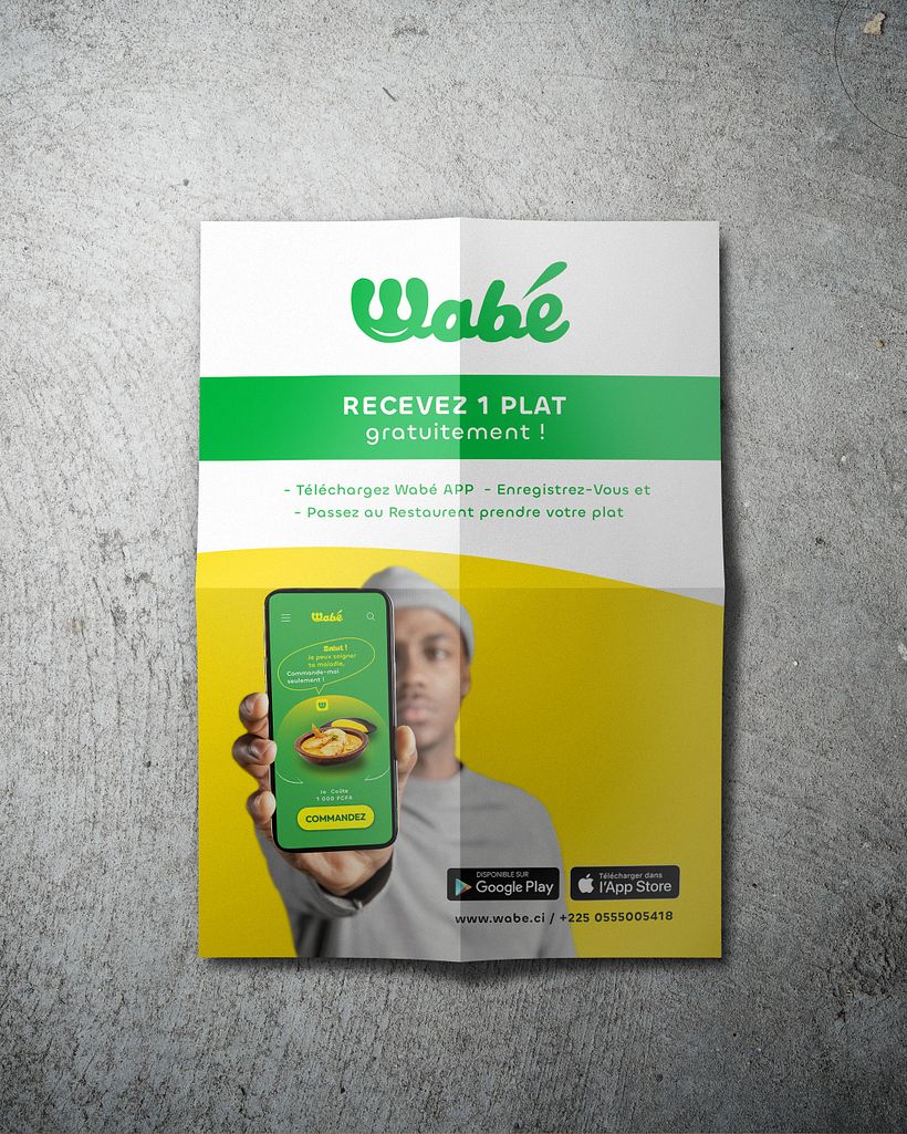 by Olivier Yao (Biscôme Créatif): Showing Wabé's App
