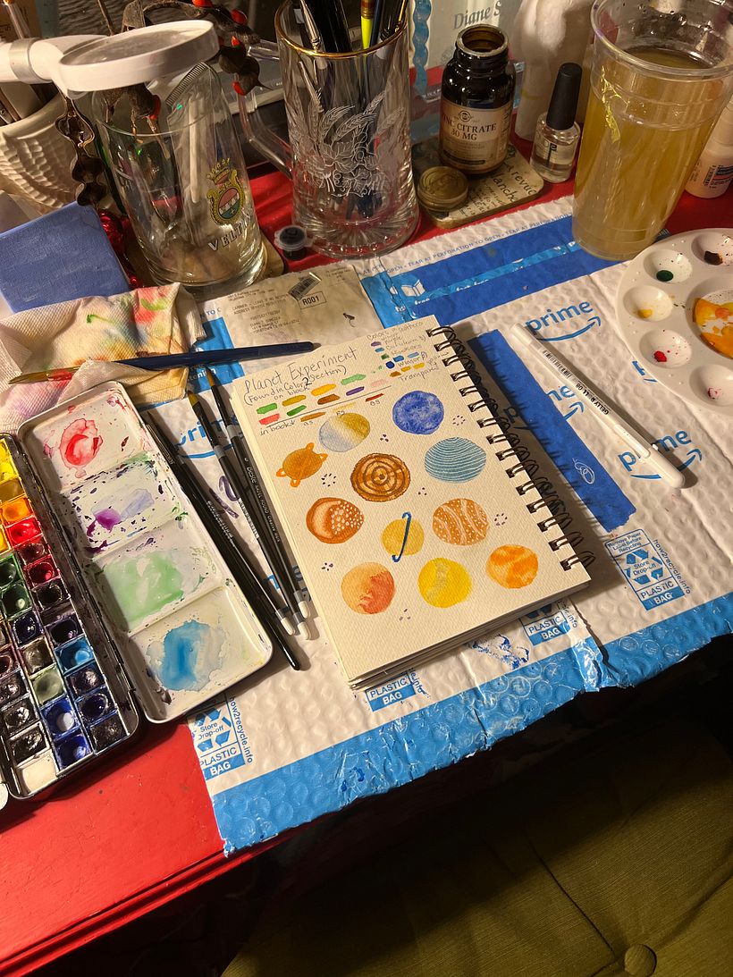 My project for course: Artistic Floral Watercolor: Connect with Nature 3