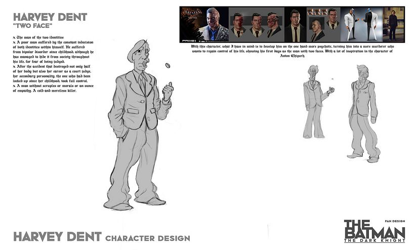 Character Design - Batman Fanmade Series 4