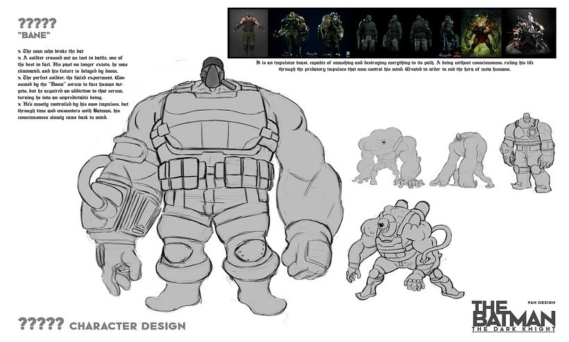 Character Design - Batman Fanmade Series 6
