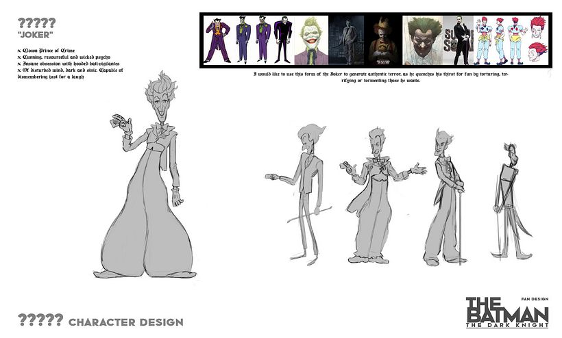 Character Design - Batman Fanmade Series 7