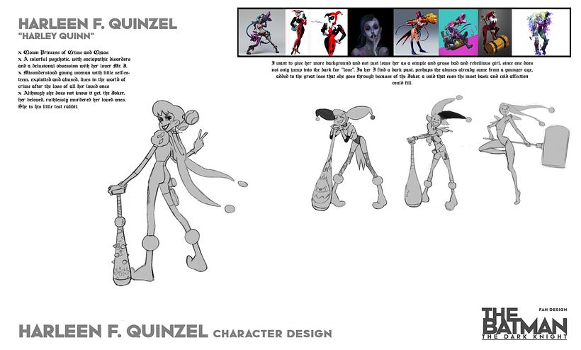 Character Design - Batman Fanmade Series 8
