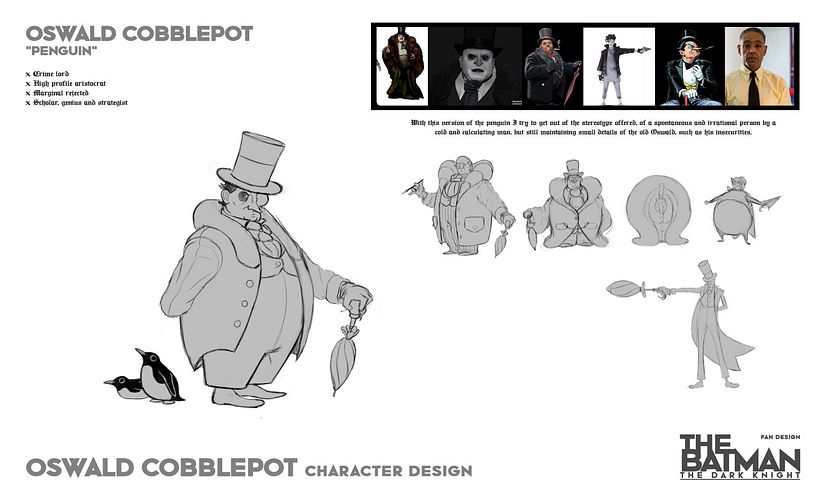 Character Design - Batman Fanmade Series 11
